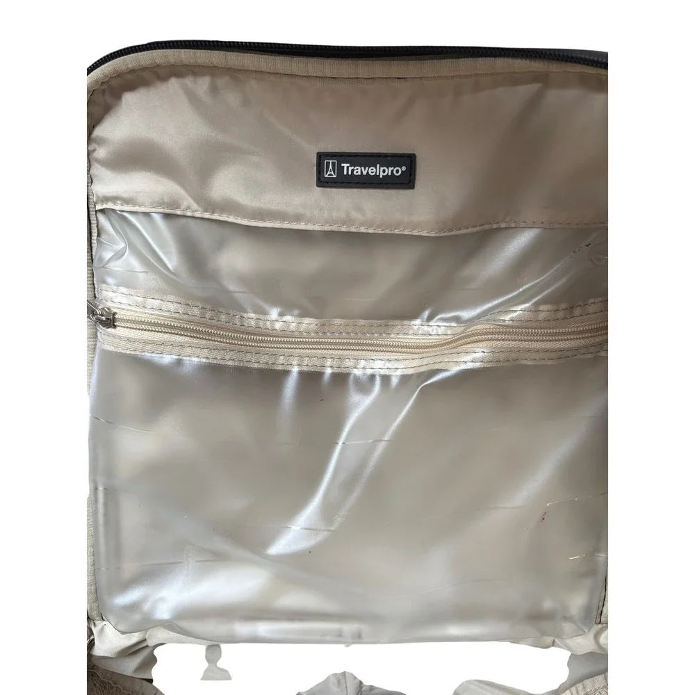 Travelpro Rolling Underseat Carry On Bag Gray Luggage‎ Telescoping Handle
